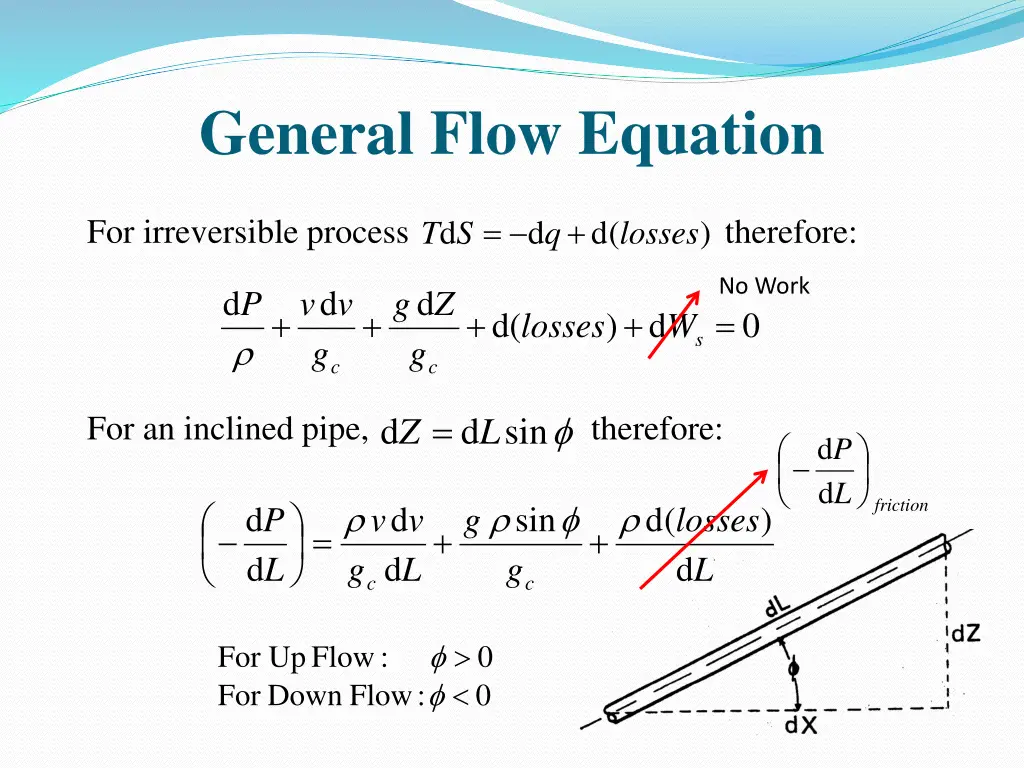 general flow equation 2