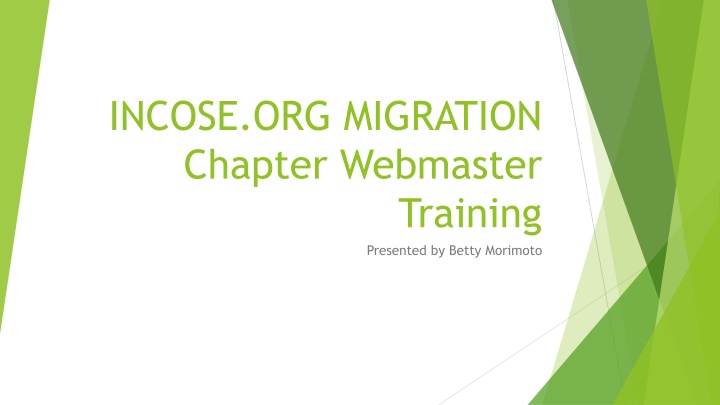 incose org migration chapter webmaster