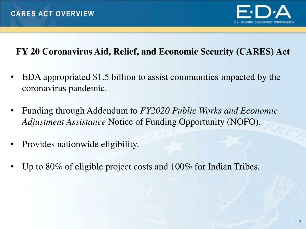 cares act overview