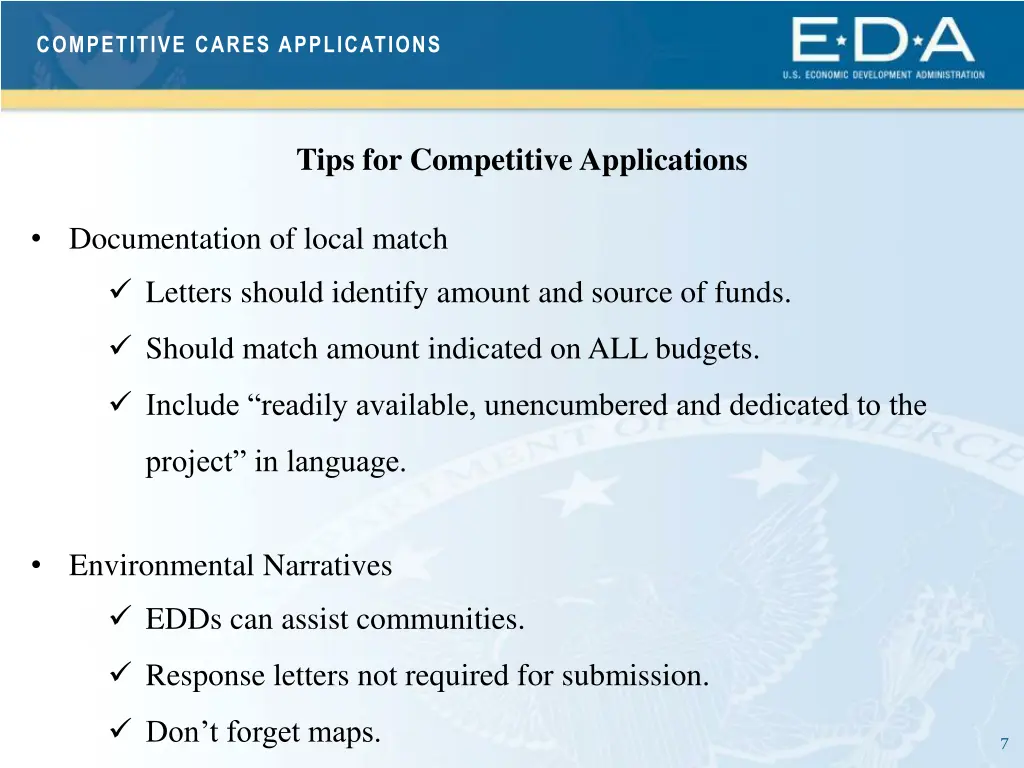 competitive cares applications 1