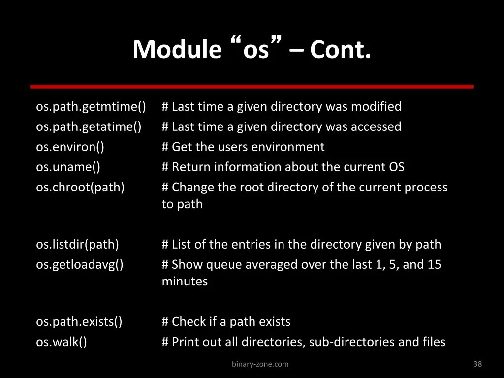 module os cont 3