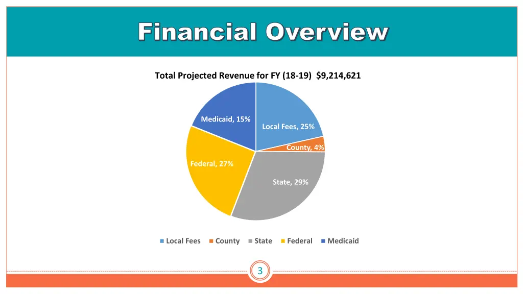 financial overview financial overview