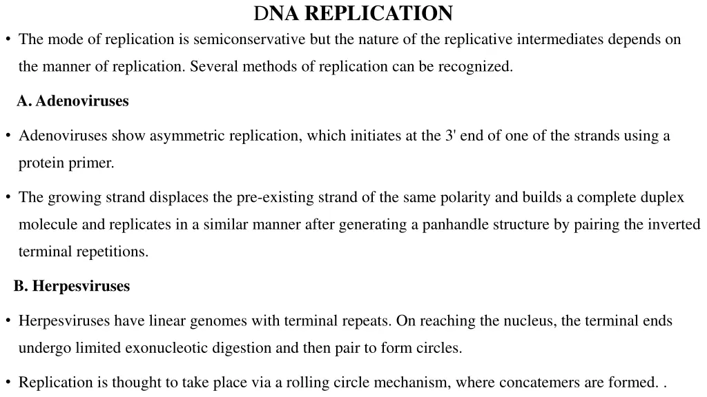 d na replication