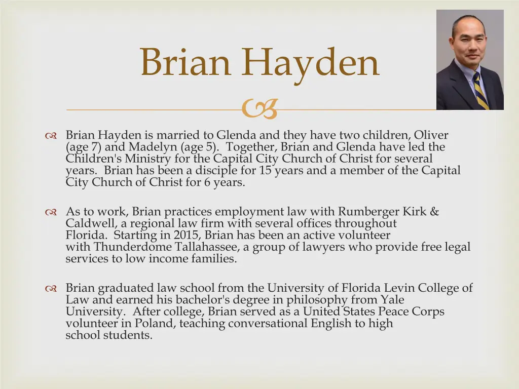 brian hayden