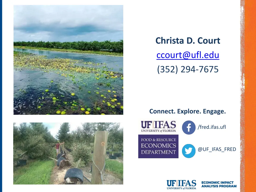 christa d court ccourt@ufl edu 352 294 7675