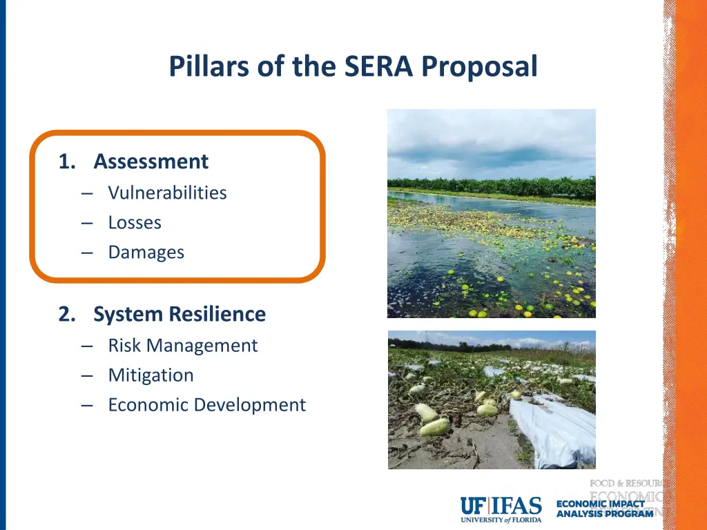 pillars of the sera proposal