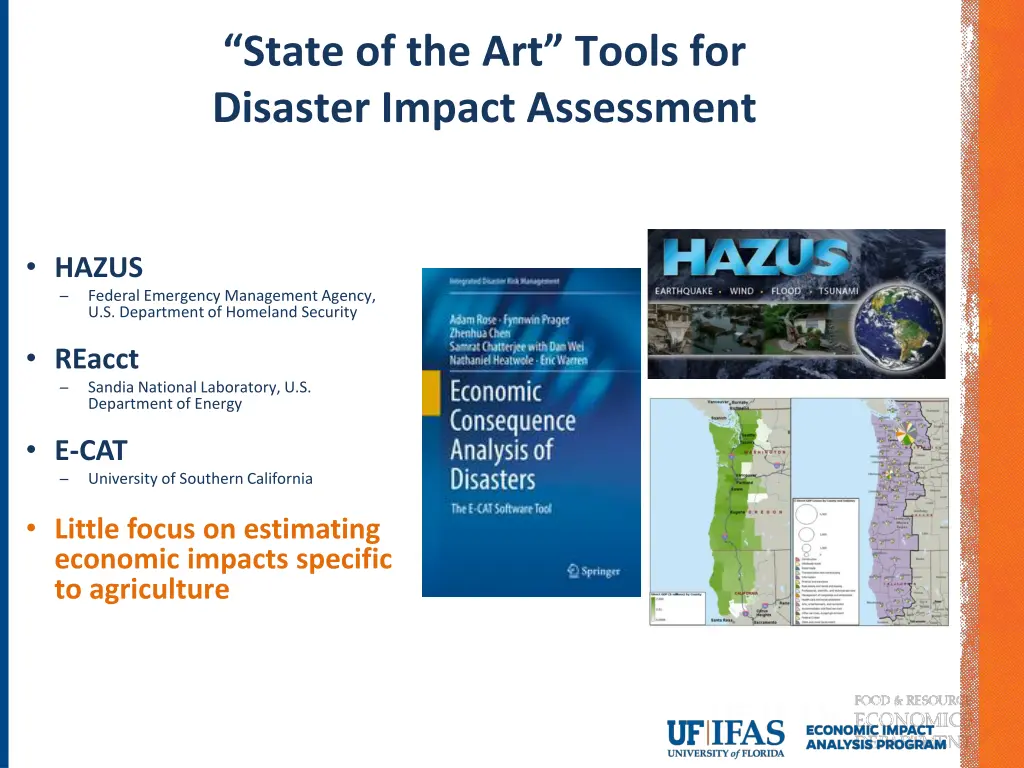 state of the art tools for disaster impact