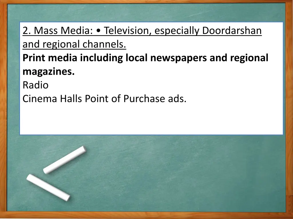 2 mass media television especially doordarshan