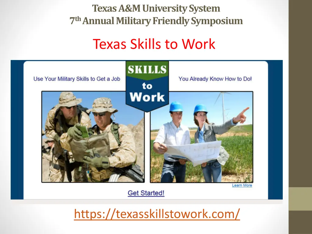 texas a m university system 7 th annual military 7