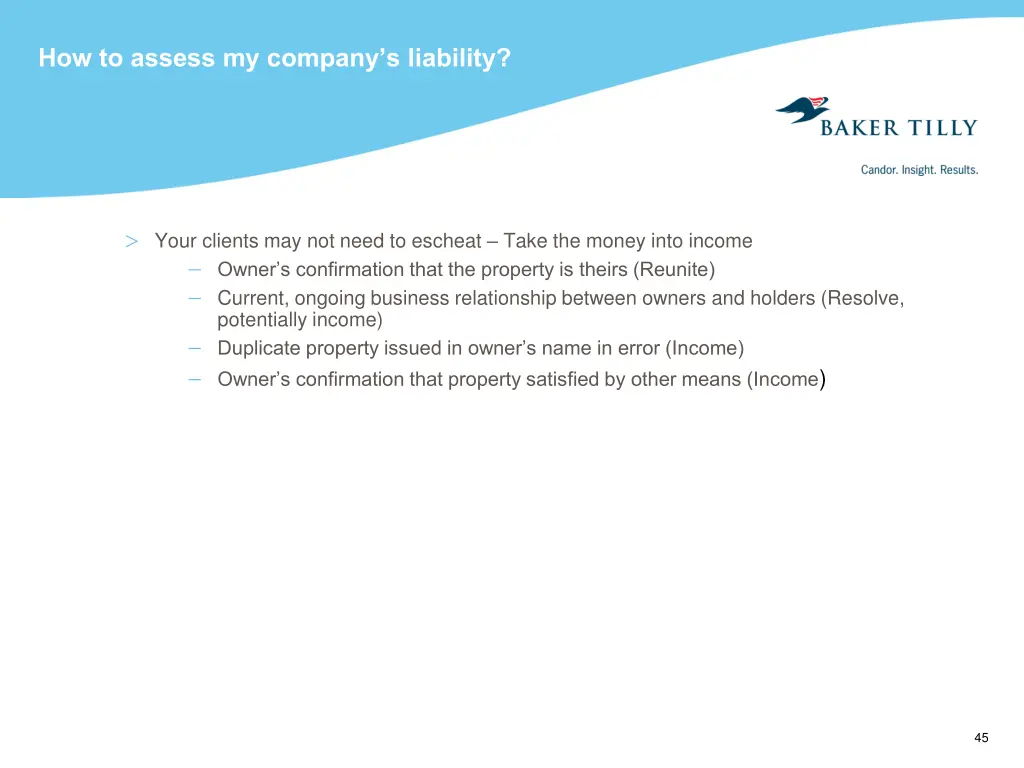 how to assess my company s liability 2