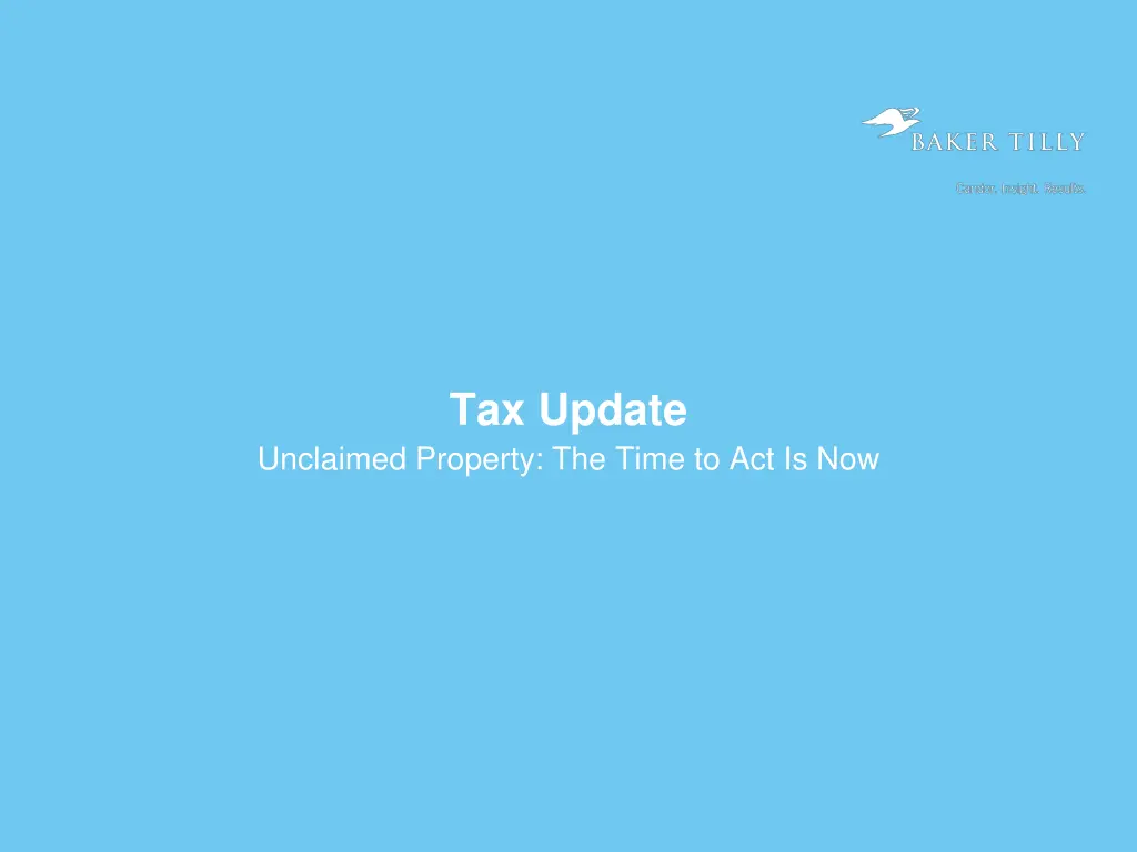 tax update 1