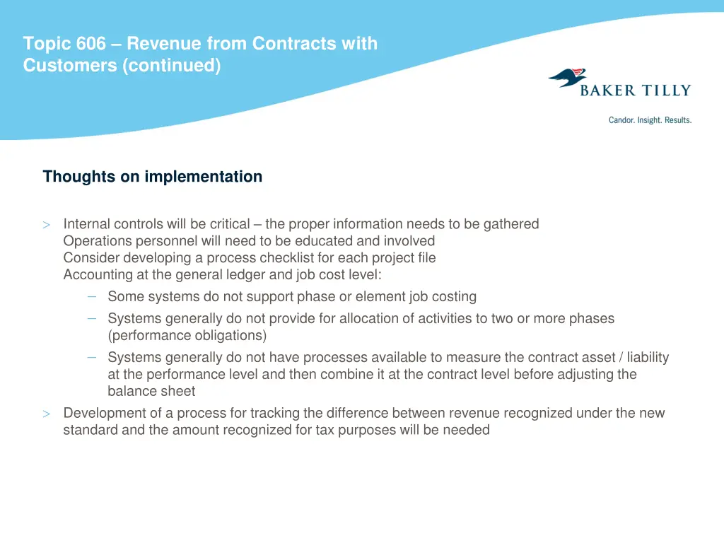 topic 606 revenue from contracts with customers 12