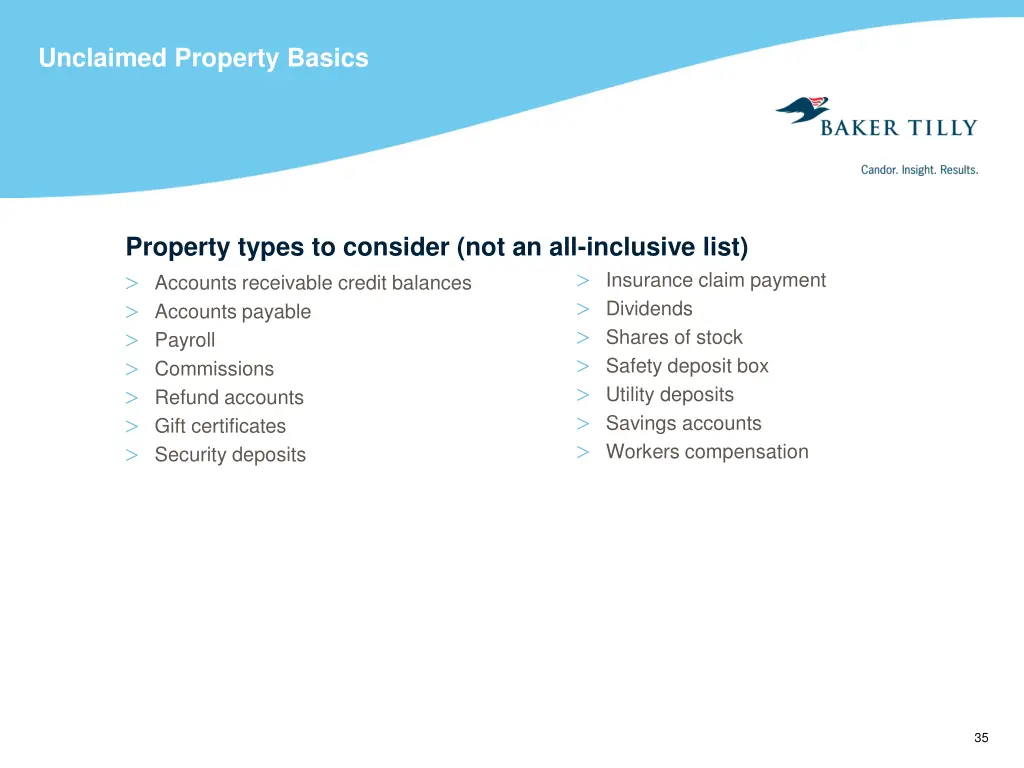 unclaimed property basics 1