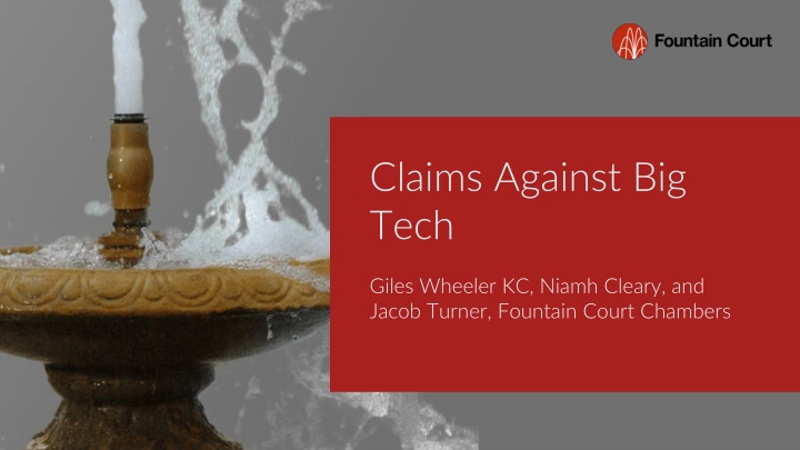 claims against big tech