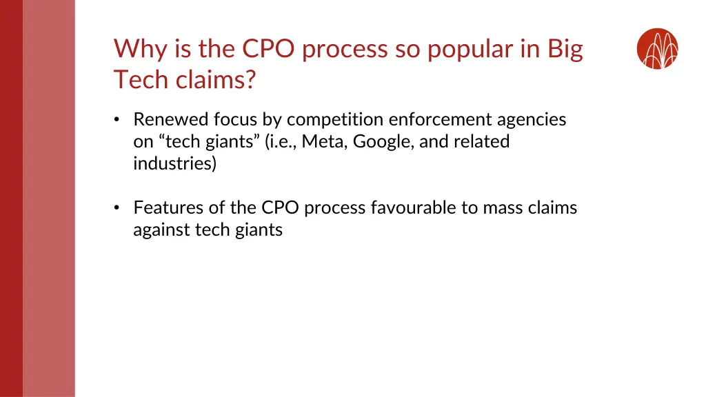 why is the cpo process so popular in big tech