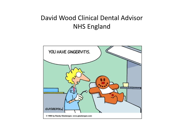 david wood clinical dental advisor nhs england