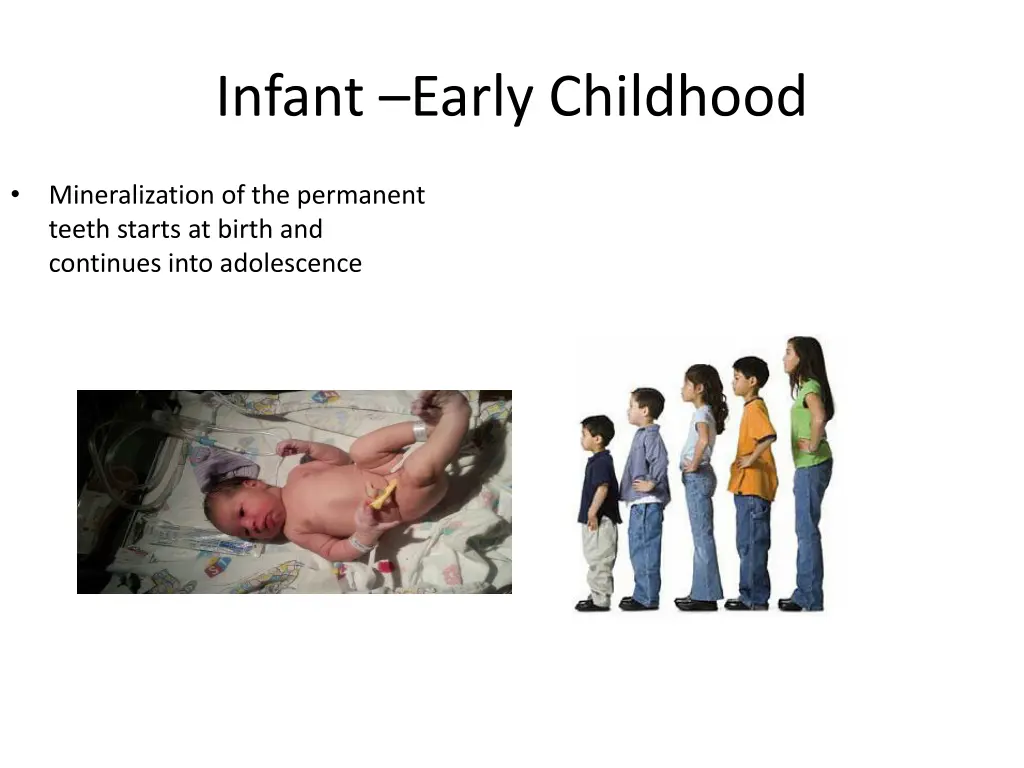 infant early childhood