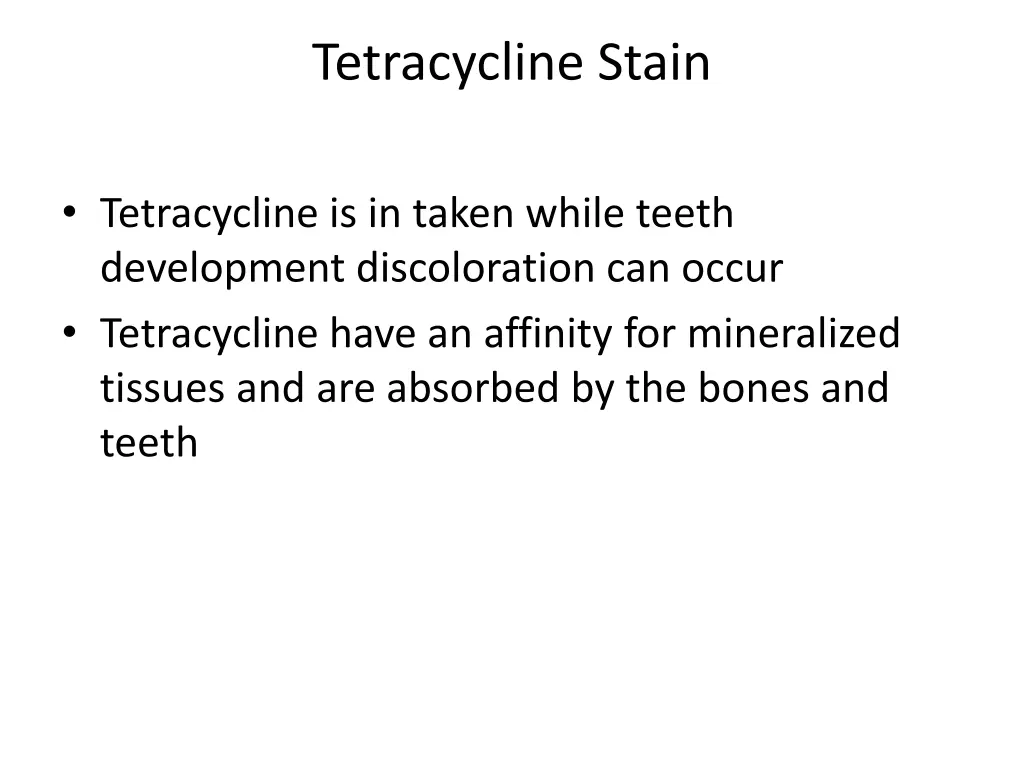 tetracycline stain 1