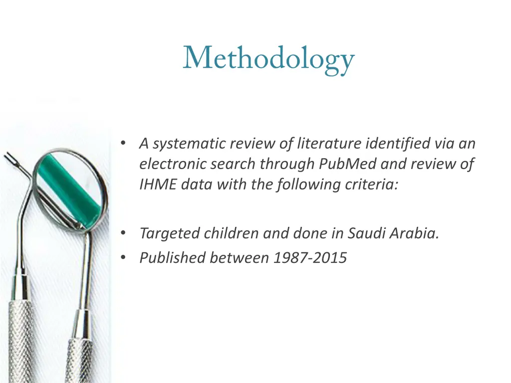 a systematic review of literature identified