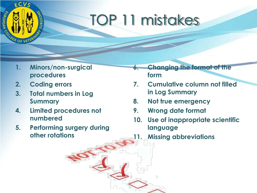 top 11 mistakes