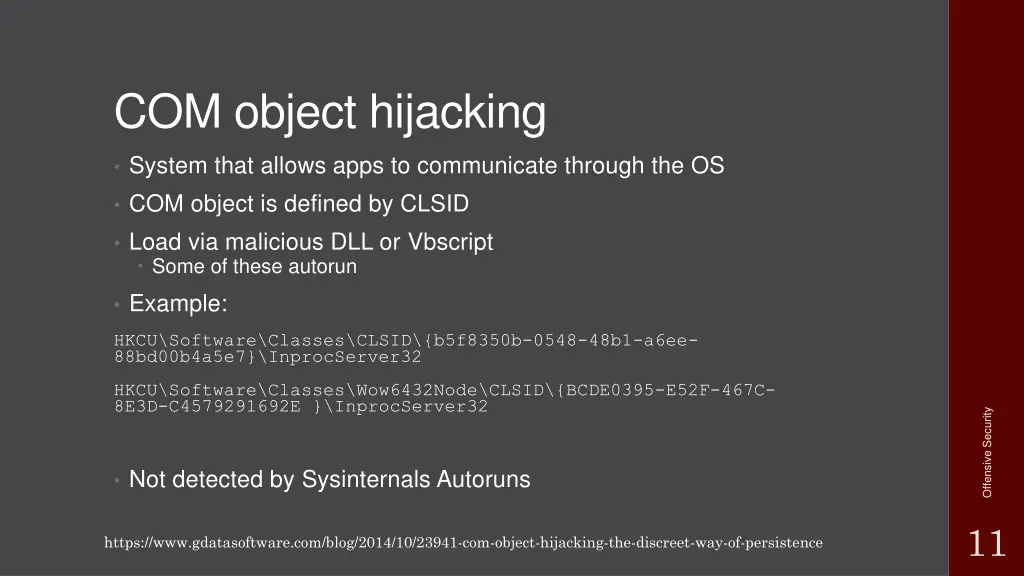 com object hijacking