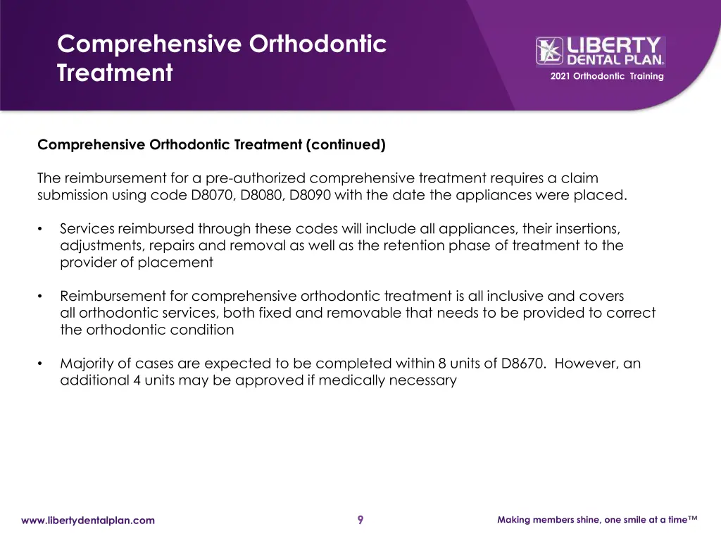 comprehensive orthodontic treatment 1