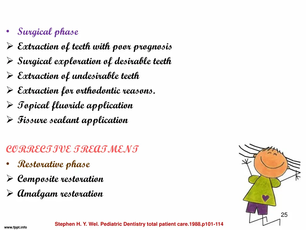 surgical phase extraction of teeth with poor