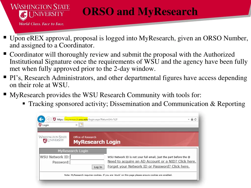 orso and myresearch