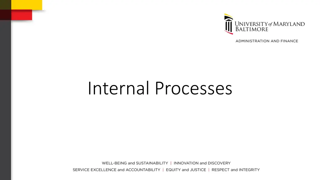 internal processes