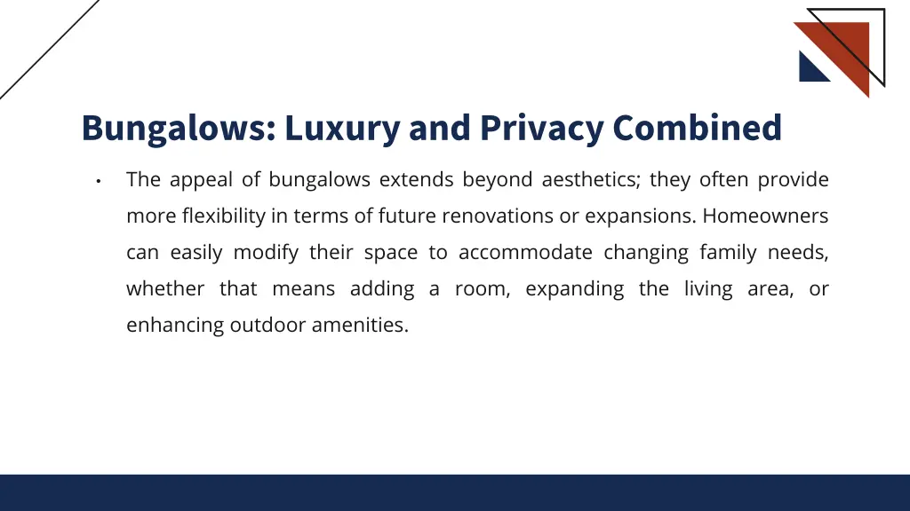 bungalows luxury and privacy combined the appeal