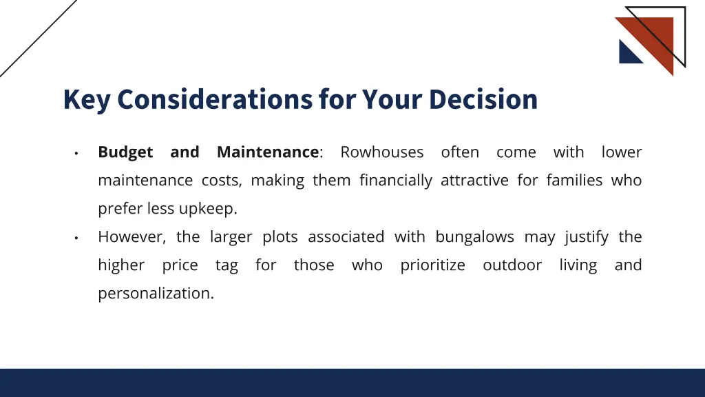 key considerations for your decision 2