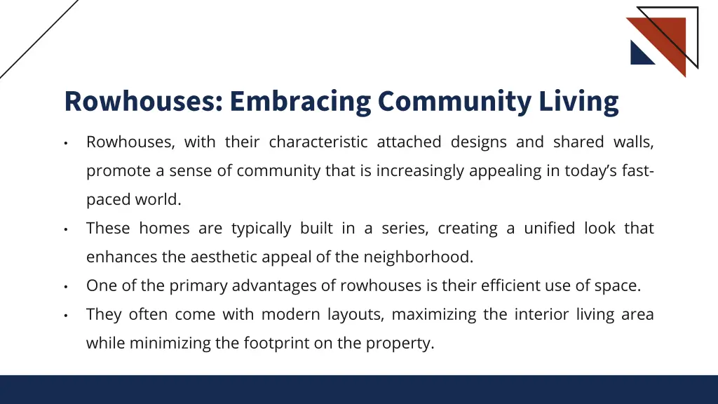 rowhouses embracing community living rowhouses