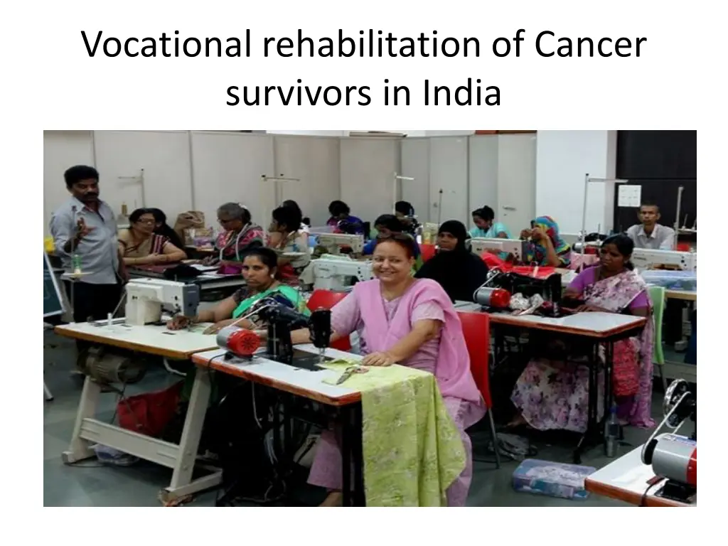 vocational rehabilitation of cancer survivors