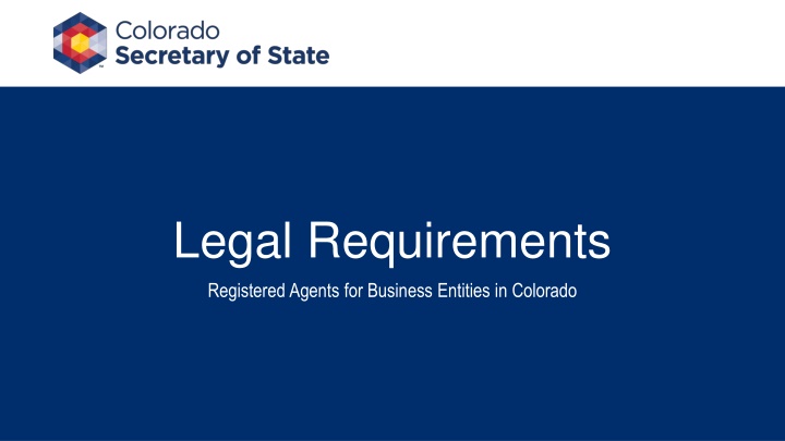 legal requirements