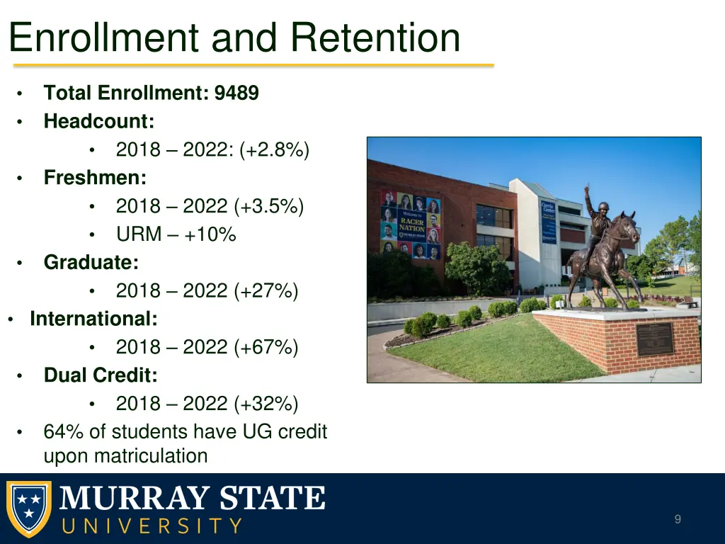 enrollment and retention 1