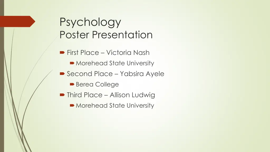 psychology poster presentation