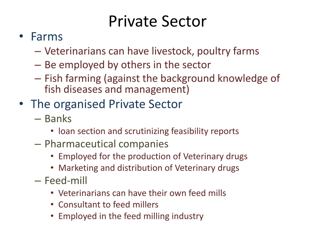 private sector 1