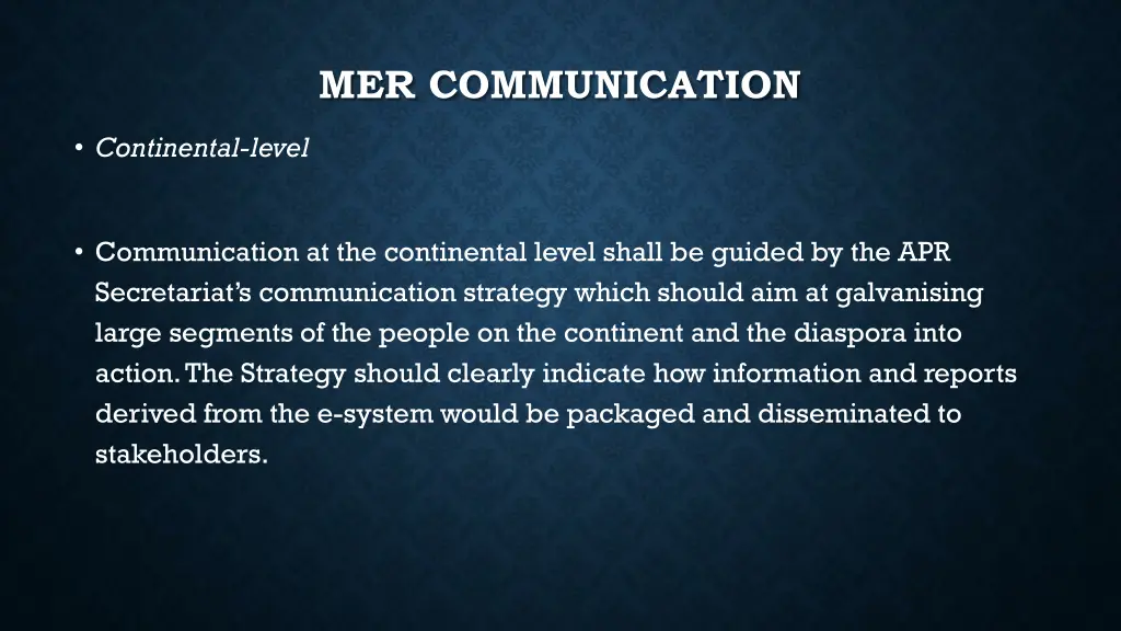 mer communication 3