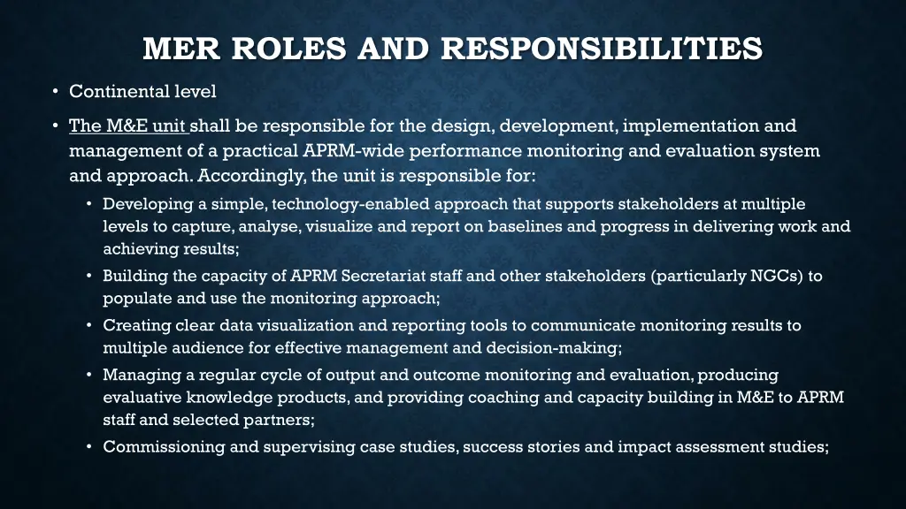 mer roles and responsibilities 3