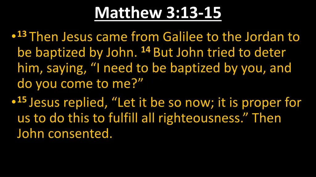 matthew 3 13 15