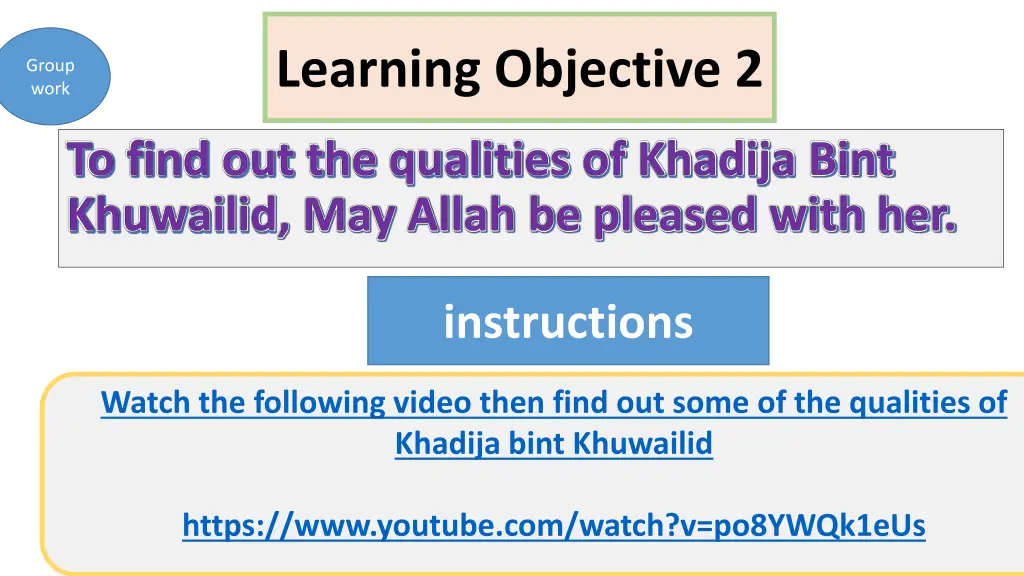 learning objective 2