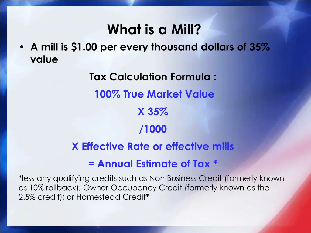 what is a mill