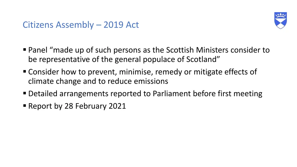 citizens assembly 2019 act
