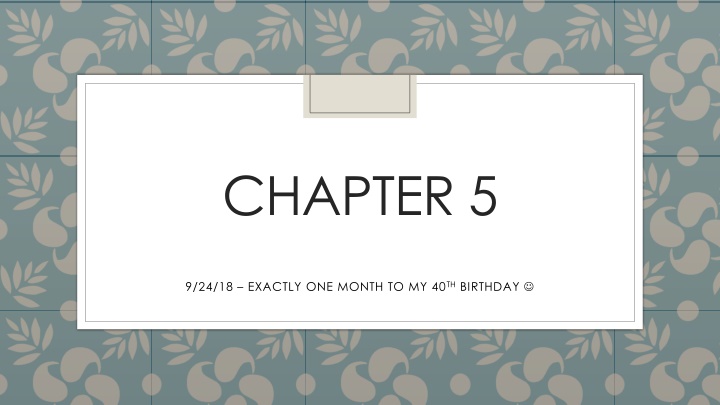 chapter 5