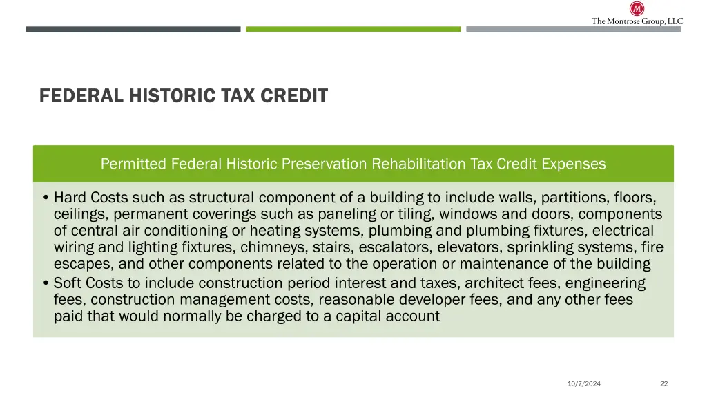 federal historic tax credit 2