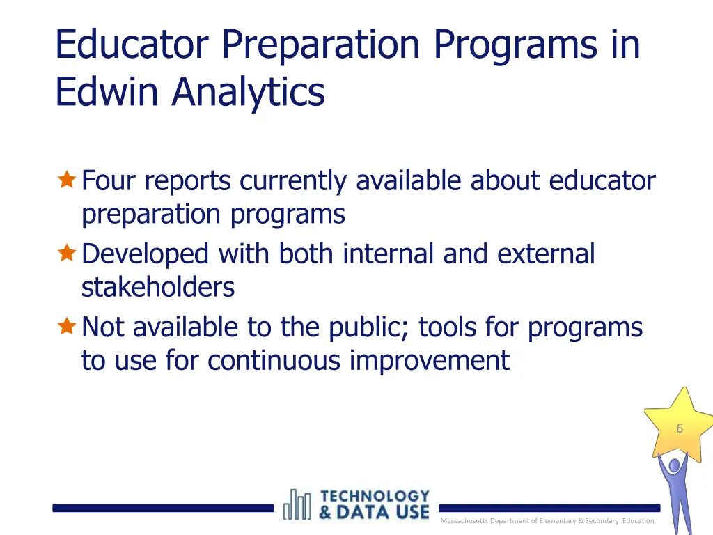 educator preparation programs in edwin analytics