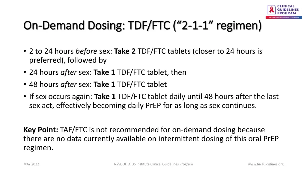 on on demand dosing tdf ftc 2 demand dosing