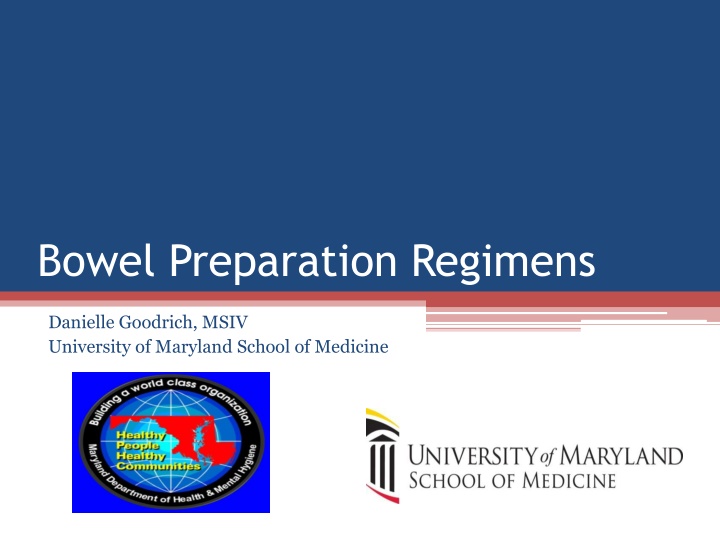 bowel preparation regimens