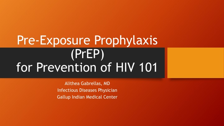 pre exposure prophylaxis prep for prevention