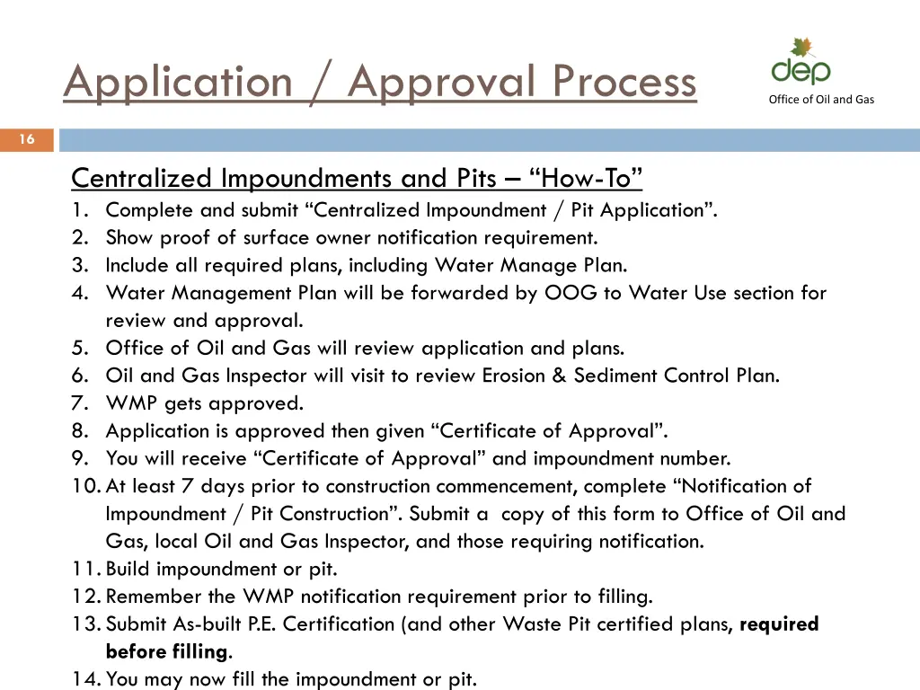 application approval process